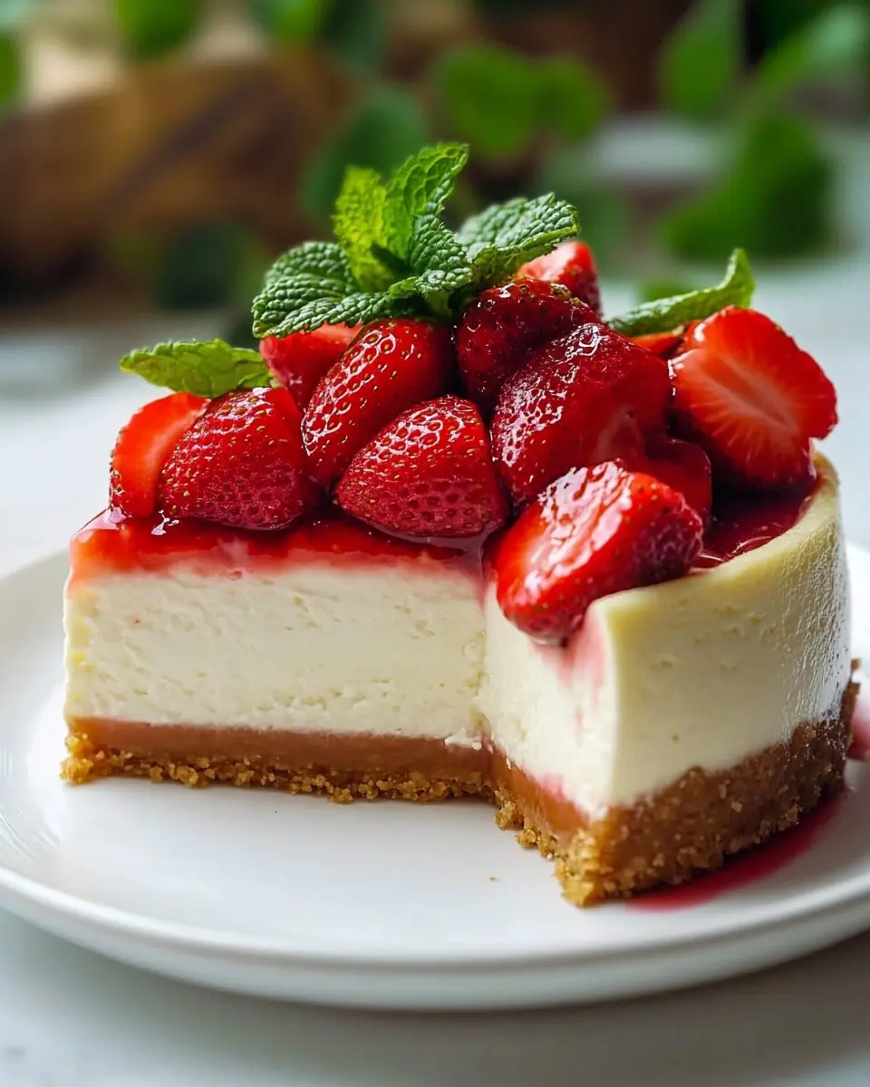 Erdbeer-Käsekuchen: Der beste Genuss für dein Zuhause!
