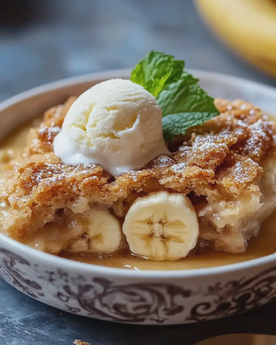 Bananen-Cobbler: Der saftige Genuss für jede Gelegenheit!