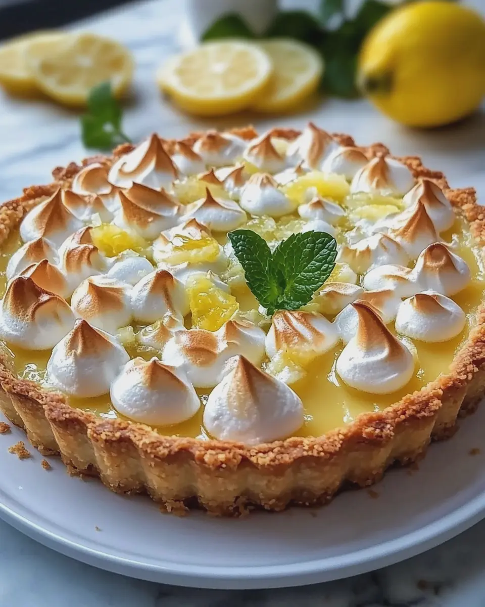 Zitronen-Baiser-Tarte: Das beste Rezept für dein Zuhause!