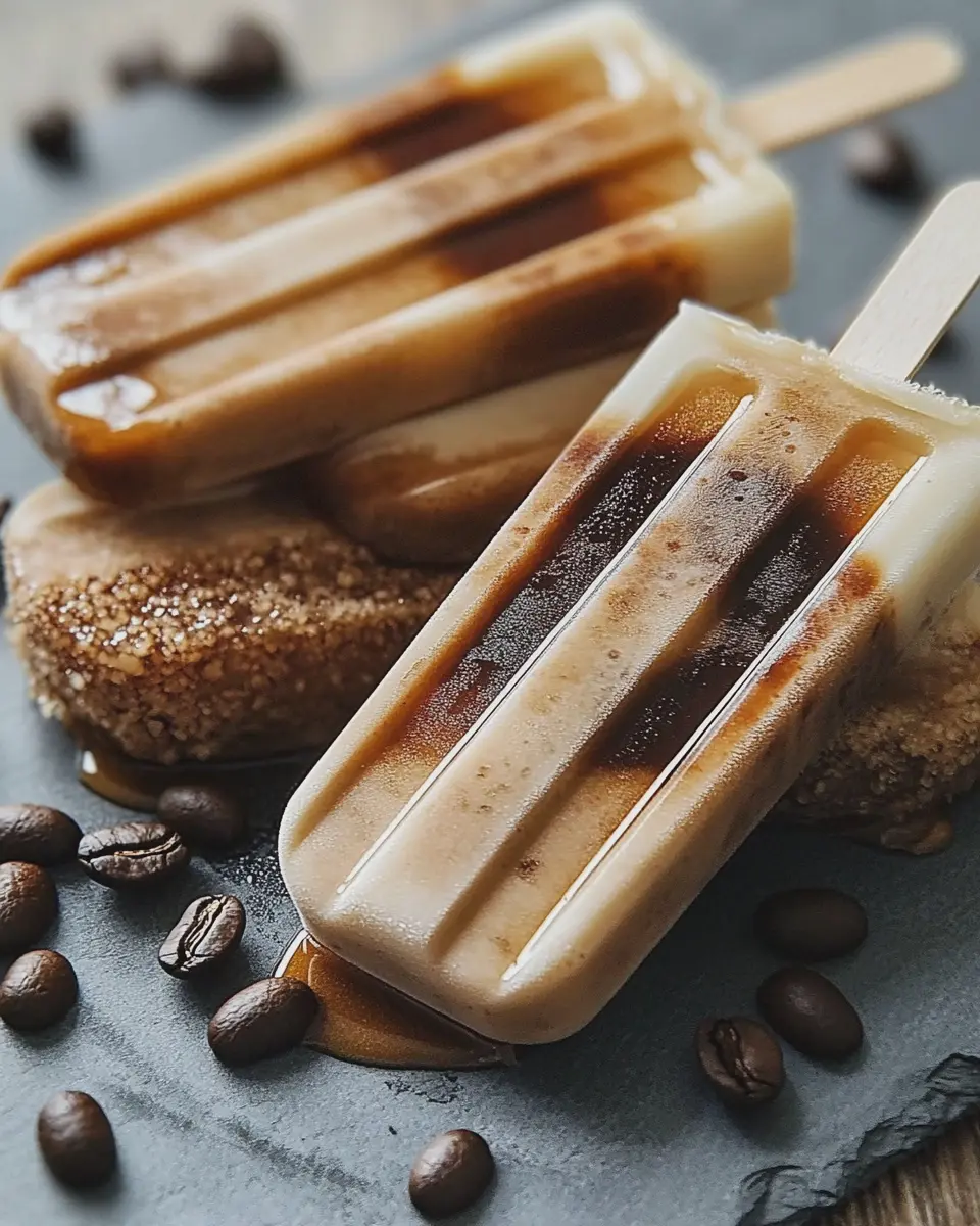 Kaffee-Creme-Ahornsirup-Popsicles: Erfrischend lecker für den Sommer!
